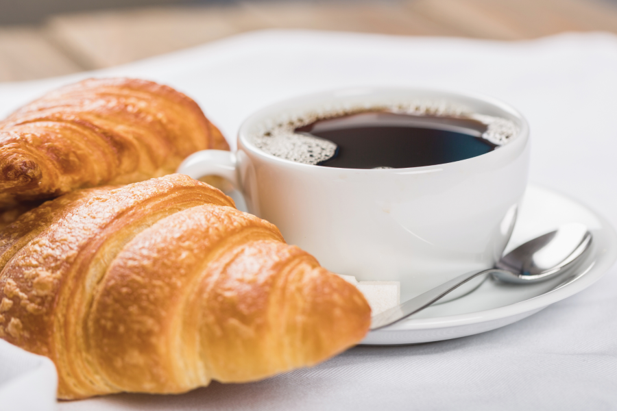 Petit-déjeuner à l'hôtel lyres de Chamonix