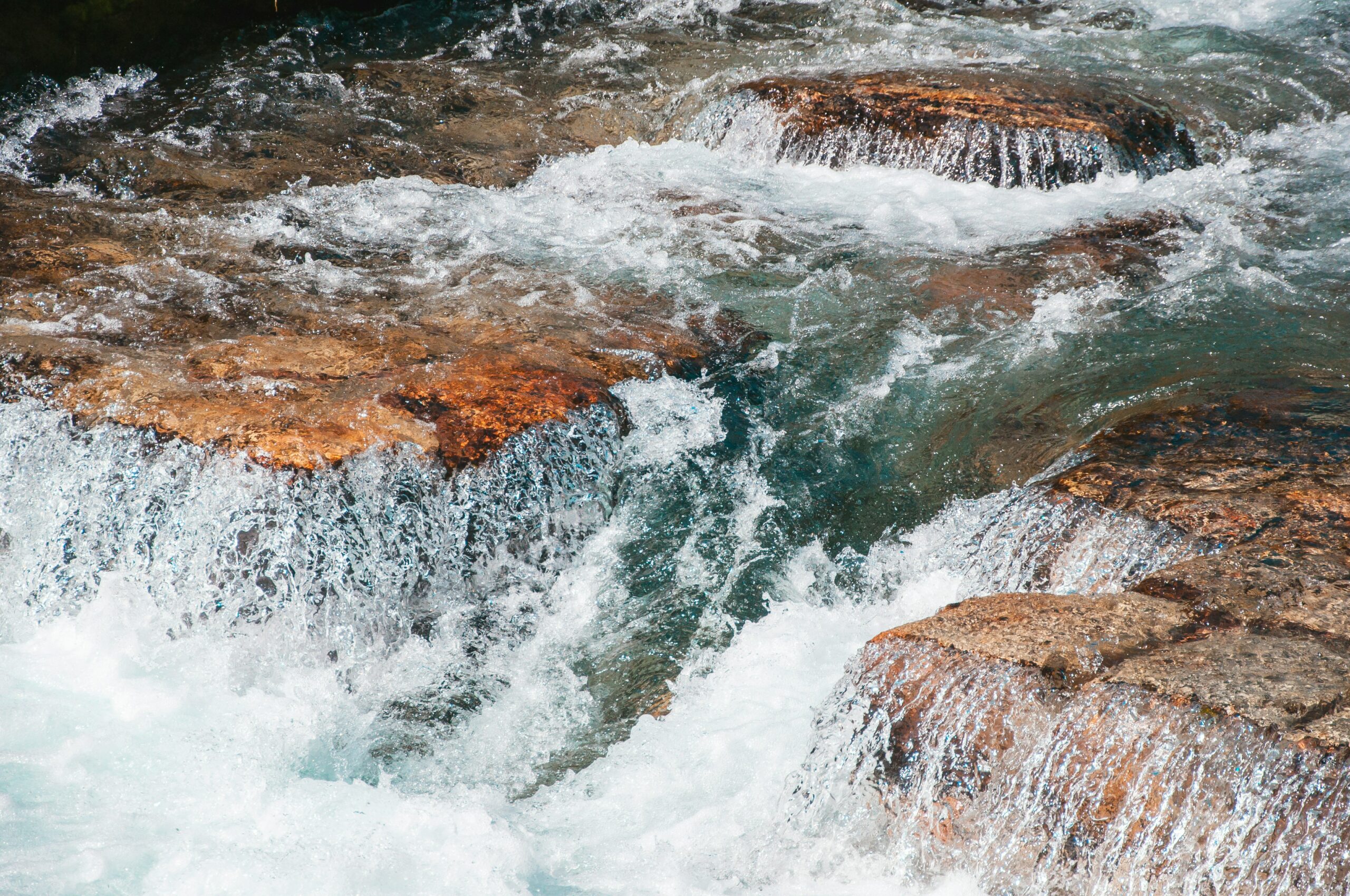 La rivière Arve à Chamonix